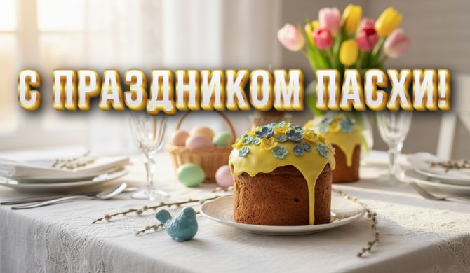Красивые поздравления с Пасхой 2026: в стихах, прозе, открытки 10