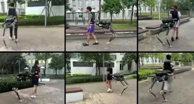 Вчені розробили силовий костюм, який перетворює людину на кентавра 1