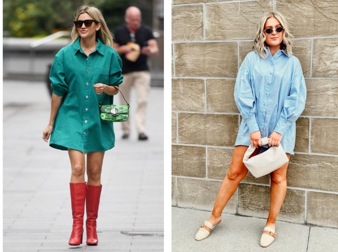 Как и с чем носить рубашку оверсайз в 2026 году 8