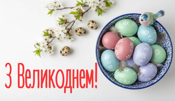 Красиві вітання з Великоднем: у віршах, прозі, листівки 8