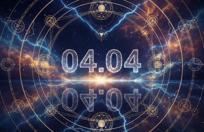 What does the mirror date 04/04 mean: numerology, daily advice 1