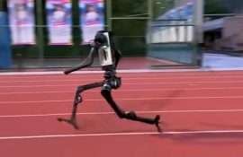 Китайский гуманоид разогнался до скорости олимпийского спортсмена