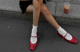 Балетки с носками: как носить главный тренд весны 2026 года