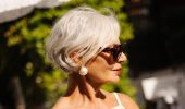 Как сохранить седые волосы красивыми: советы по уходу в жаркие дни