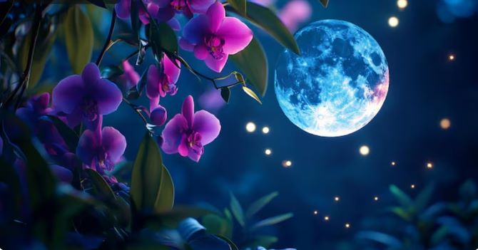 Двойное Полнолуние в мае 2026: Цветочная и Голубая Луна 3