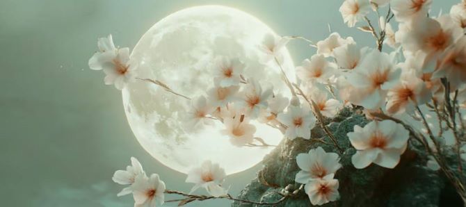 Двойное Полнолуние в мае 2026: Цветочная и Голубая Луна 1